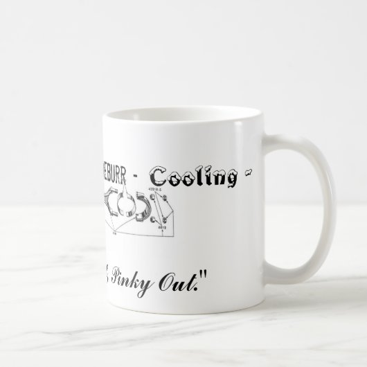 カスタマイズDavesのマグ- コーヒーマグカップ (右)