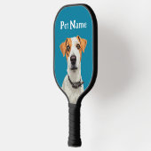 カスタマイズDog Pickleball Check説明 ピックルボールラケット (左)