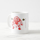 カスタマイズFAIRFIELDのレスリングのマグ- コーヒーマグカップ (正面左)