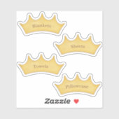 カスタマイズFairytale Room & Closet Storage Labels シール (シート)