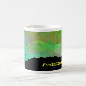 カスタマイズFractallographyのスタジオのマグ15oz - コーヒーマグカップ (中央)