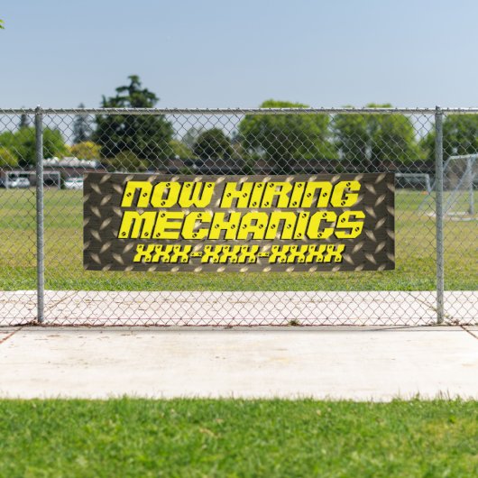 カスタマイズHoliders On Diamondプレート 横断幕 (インサイチュ)