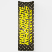 カスタマイズHoliders On Diamondプレート 横断幕 (縦)