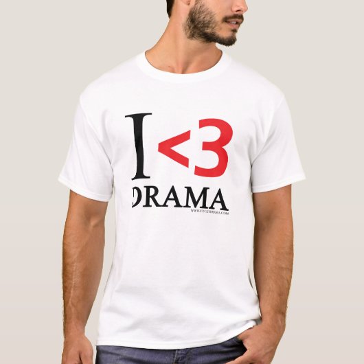 カスタマイズIハートの戯曲- Tシャツ (正面)