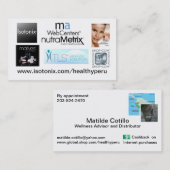 カスタマイズIsotonixの名刺 名刺 (正面/裏面)