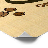 カスタマイズItのカスタマイズ – Coffee Shop ポスター (角)