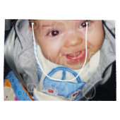 カスタマイズIt with your photos大抱き枕 ラージペーパーバッグ (裏面)