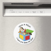 カスタマイズKids Magnet – おもちゃ遠くにを マグネット (インサイチュ (食洗機))