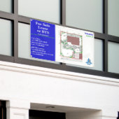 カスタマイズLeaseまたはBTS Siteスケッチロゴ 横断幕 (ビルの外側)