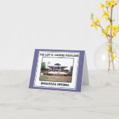 カスタマイズLOY E.ハリスPAVILION 3 - カード (黄色い花)