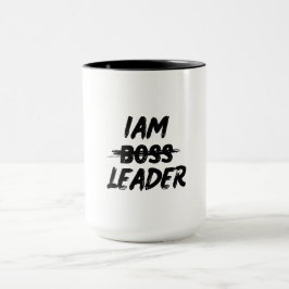 カスタマイズmag iam leader not boos マグカップ
