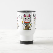 カスタマイズManeki Neko - トラベルマグ (中央)