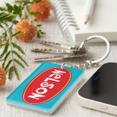 カスタマイズNELSONと名付ける キーホルダー (正面右)