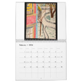 カスタマイズO.H. Vilagの芸術- カレンダー (2月 2026)