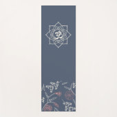 カスタマイズOm Yoga Studioロゴ ヨガマット (正面)