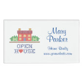 カスタマイズOpen House Acrylic Nameタグ 名札 (正面)