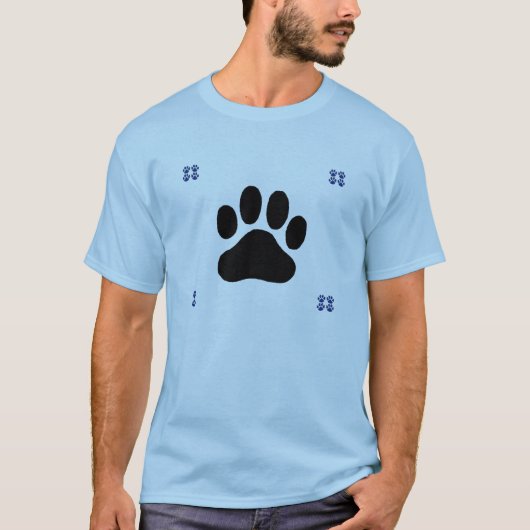 カスタマイズPawPrint - Tシャツ (正面)