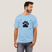 カスタマイズPawPrint - Tシャツ (正面フル)