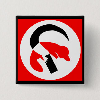 カスタマイズPlatypusの革命的なボタン- 缶バッジ