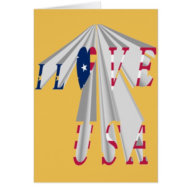 カスタマイズProduct I love USA (正面)