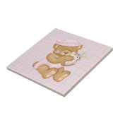 カスタマイズProductTeddy Girl Easter タイル (側面)
