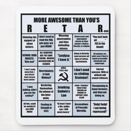 カスタマイズRETARドーハのマウスパッド-カスタマイズ- マウスパッド (正面)