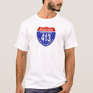カスタマイズRincon道に幸福- Tシャツ
