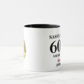 カスタマイズSassy6おもしろい誕生日 マグカップ (中央)