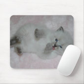 カスタマイズSibKittenの最もかわいいマウスパッド- マウスパッド (マウス)