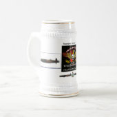 カスタマイズSkullbreakerビールジョッキ ビールジョッキ (正面左)