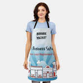 カスタマイズSmall Business Saturday エプロン (着用した状態)