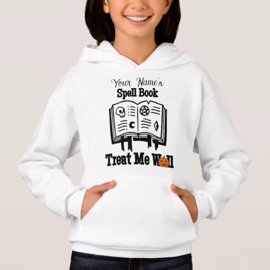 カスタマイズSpell book, treat me well おもしろい Hallow (正面)