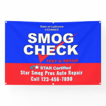 カスタマイズStar Certified Smog Test 車の Shop