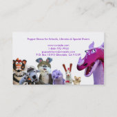 カスタマイズStarflyの名刺- 名刺 (裏面)