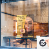 カスタマイズStudio Transparent ウィンドウサイン (カフェ窓)