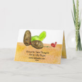 カスタマイズTaterの思考のバレンタインデーカード- シーズンカード (裏面)