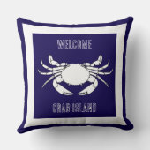カスタマイズThrow Coxion -Welcome To Crab クッション (裏面)