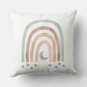 カスタマイズThrow Cozion – レインボースターと月 クッション (裏面)