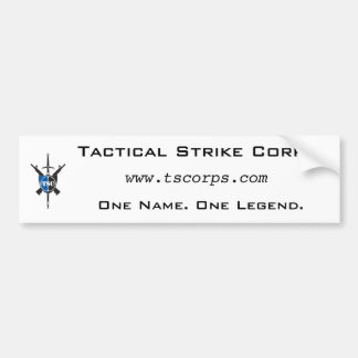 カスタマイズTSCのバンパーステッカー- バンパーステッカー