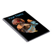 カスタマイズTumbleweedのシルエット ノートブック (右側)