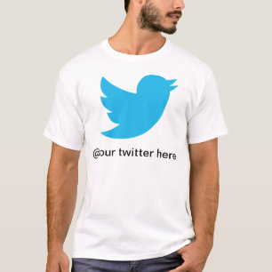 カスタマイズTwitterのティー! Tシャツ