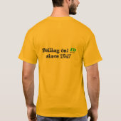 カスタマイズUAWの翼- Tシャツ (裏面)