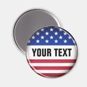 カスタマイズUSA磁石 マグネット (正面/裏面)