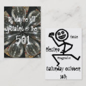 カスタマイズWaynes 10月のフライヤ- 名刺 (正面/裏面)