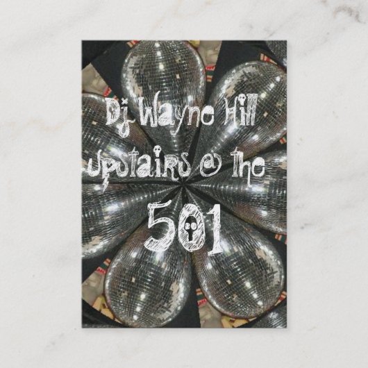 カスタマイズWaynes 10月のフライヤ- 名刺 (正面)