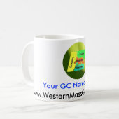 カスタマイズWMGのマグ- コーヒーマグカップ (正面左)