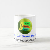 カスタマイズWMGのマグ- コーヒーマグカップ (中央)