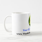 カスタマイズWMGのマグ- コーヒーマグカップ (左)