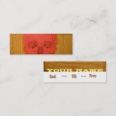 カスタマイズWoody -カスタマイズ- スキニー名刺 (正面/裏面)