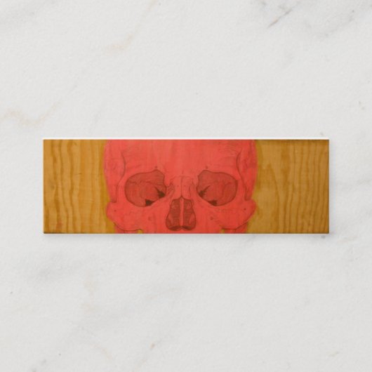 カスタマイズWoody -カスタマイズ- スキニー名刺 (正面)